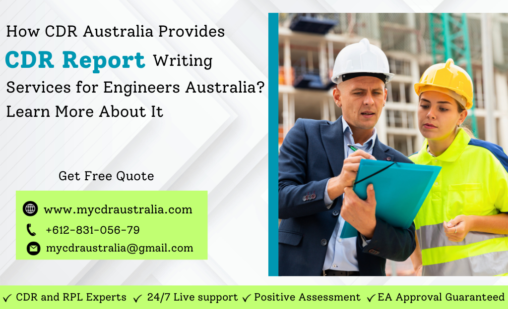How CDR Australia Provides CDR Report Writing Services for Engineers Australia?
