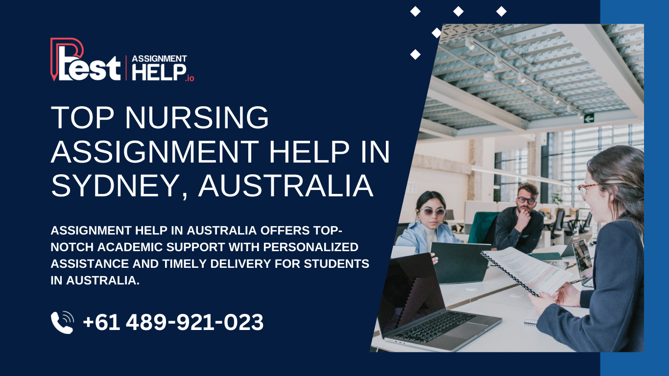 Top Nursing Assignment Help in Sydney, Australia
